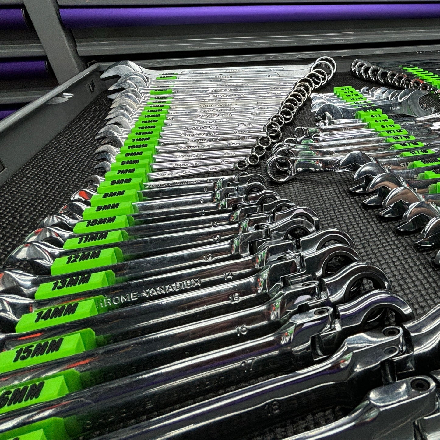 Metric Wrench Organizers