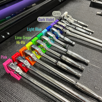 Magnetic Ratchet Organizer - Lime Green