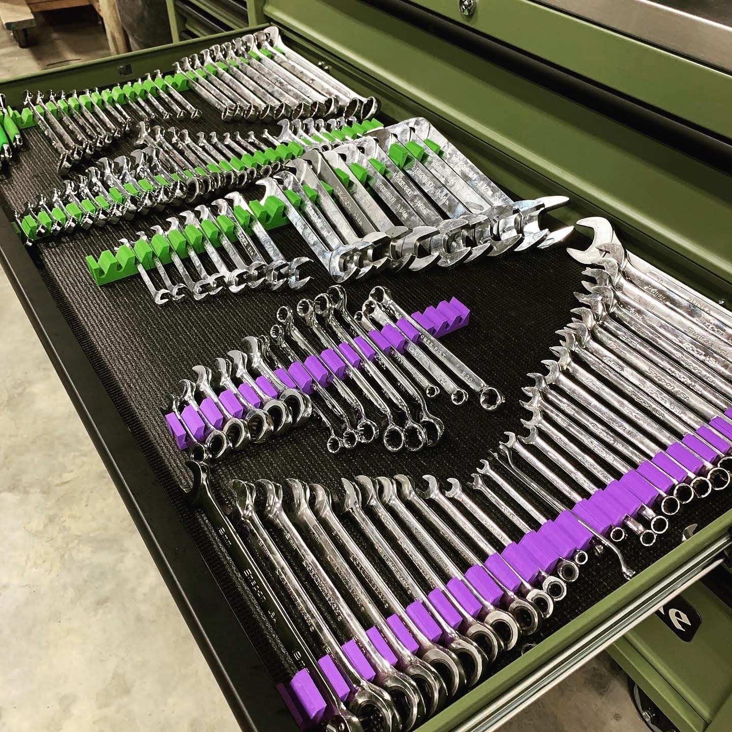 Modular Wrench Organizers for Toolbox